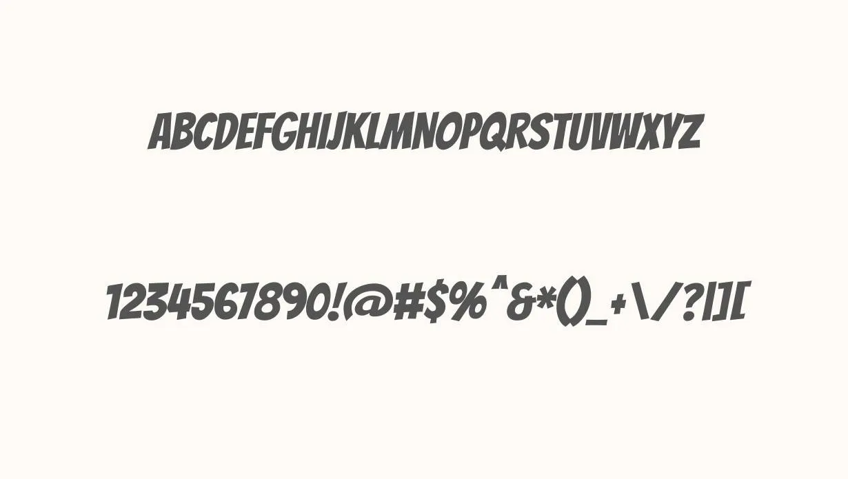 Superhero Font