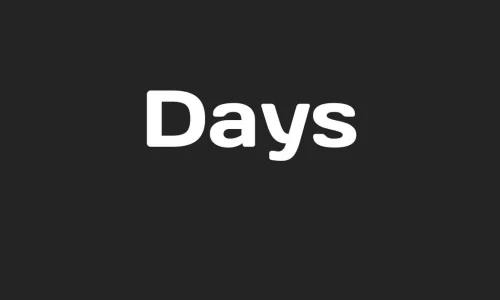 Days Font Free Download