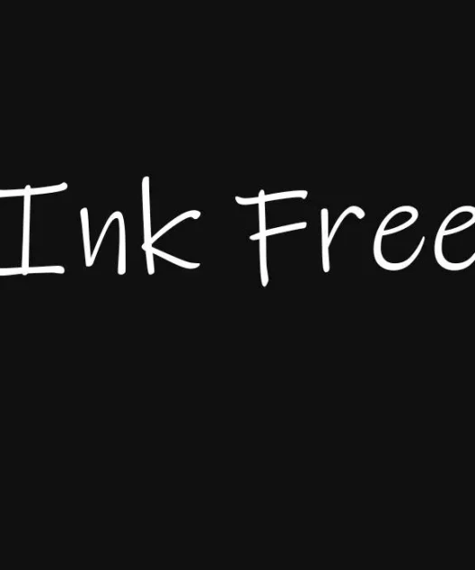 Ink Free Font Free Download