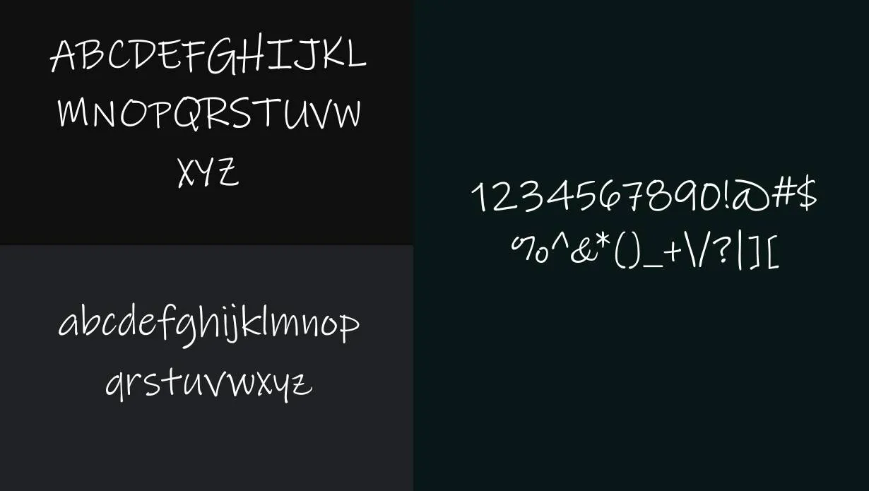Ink Free Font