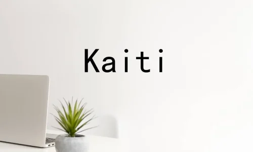 Kaiti Font Free Download