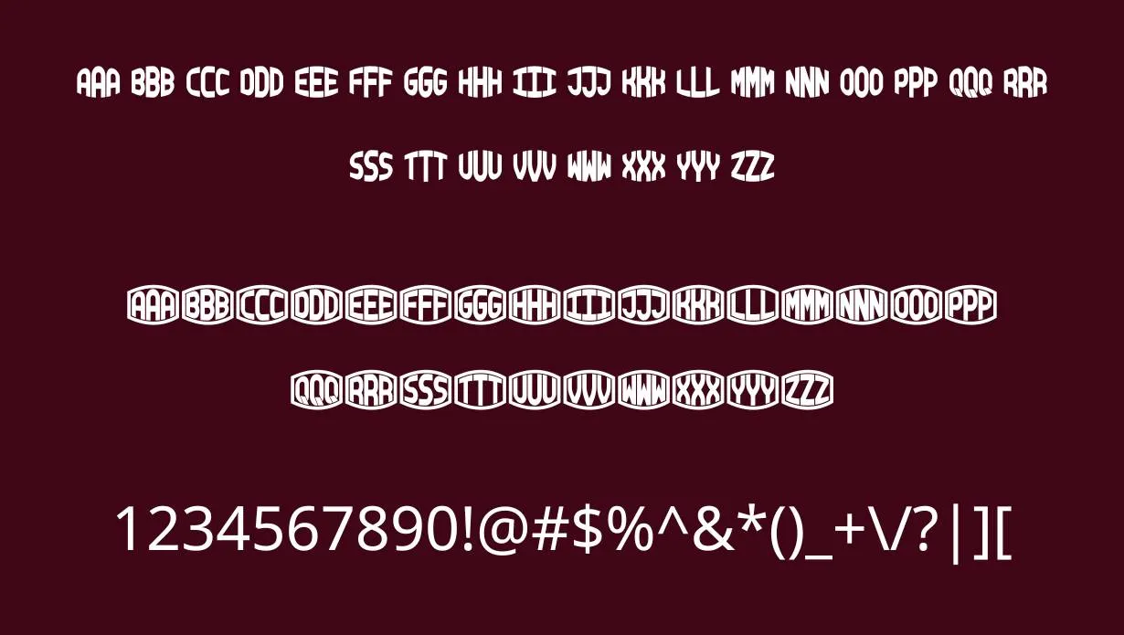 Monogram Font