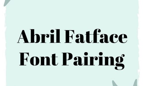 Abril Fatface Font Free Download