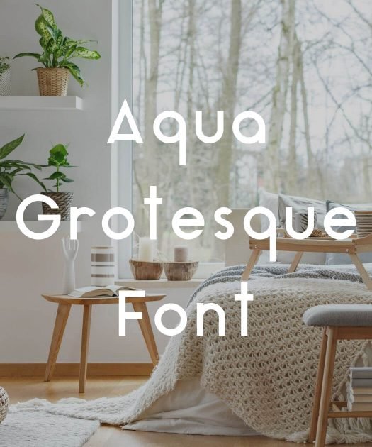 Aqua Grotesque Font Free Download