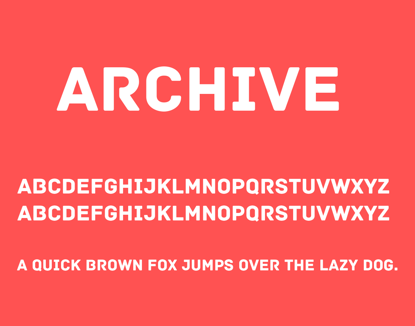Archive Font