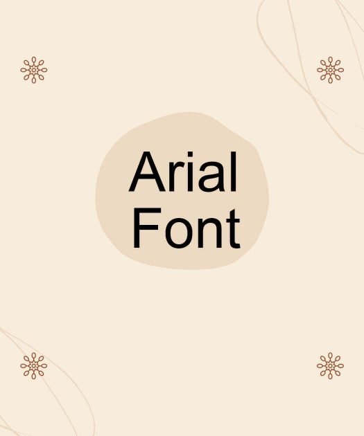 Arial Font Free Download