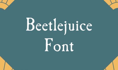 Beetlejuice Font Free Donwload