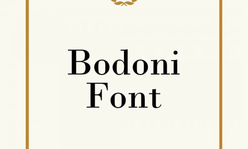 Bodoni Font Free Download