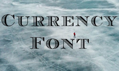 Currency Font Free Download