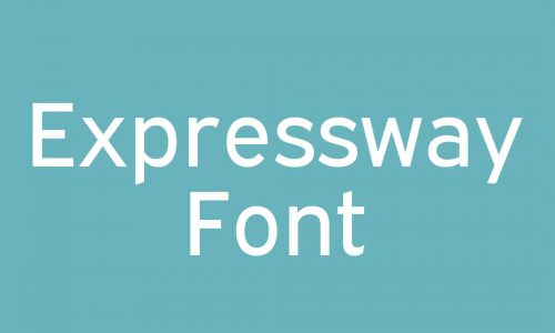 Expressway Font Free Download
