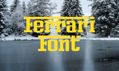 Ferrari Font Free Download