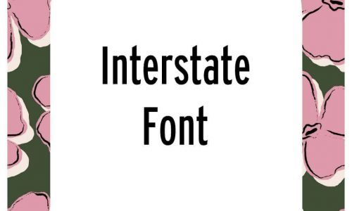 Interstate Font Free Download