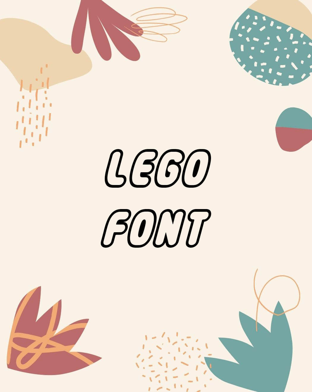 Lego Font Free Download