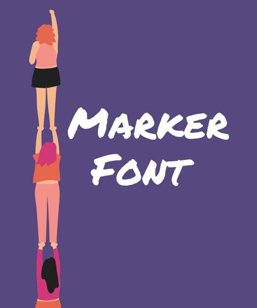 Marker Font Free Download