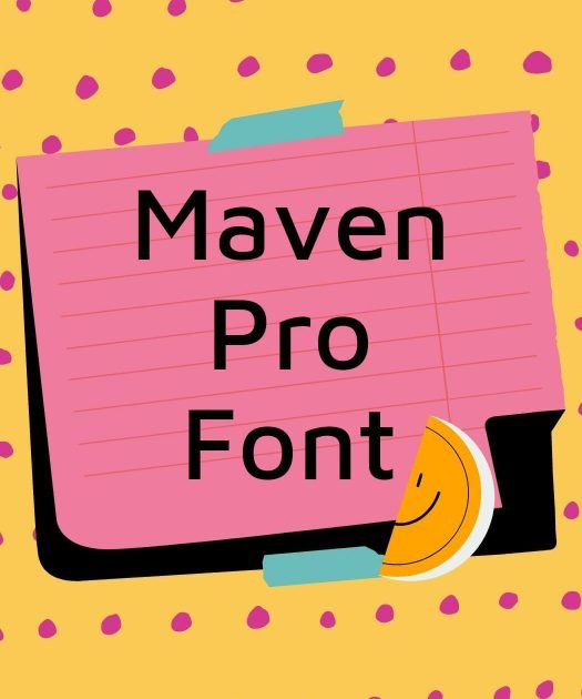 Maven Pro Font Free Download