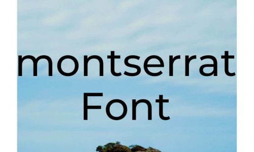 Montserrat Font Free Download