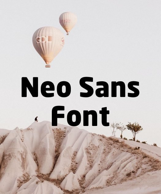 Neo Sans Font Free Download