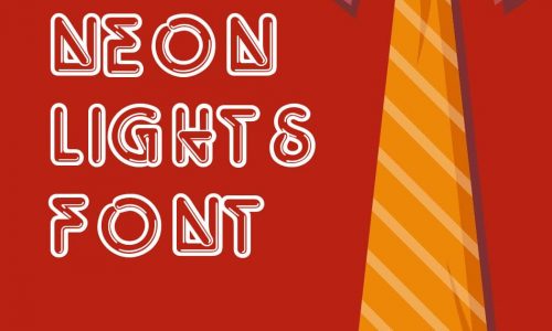 Neon Light Font Free Download