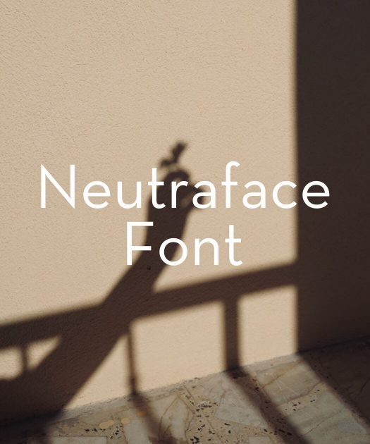 Neutraface Font Free Download