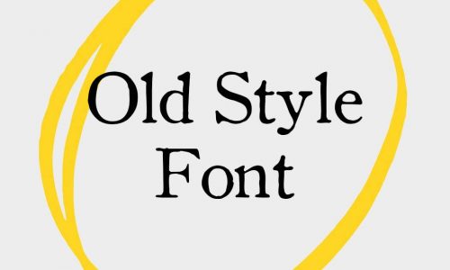 Old Style Font Free Download