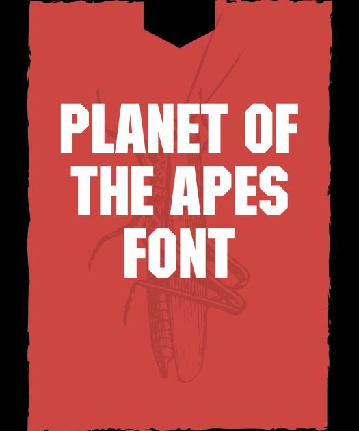 Planet Of The Apes Font Free Download