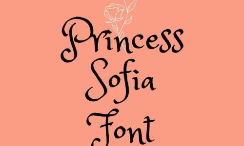 Princess Sofia Font Free Download
