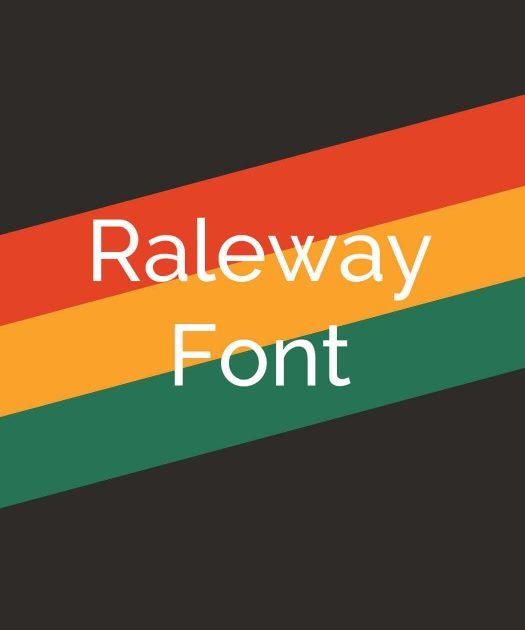 Raleway Font Free Download