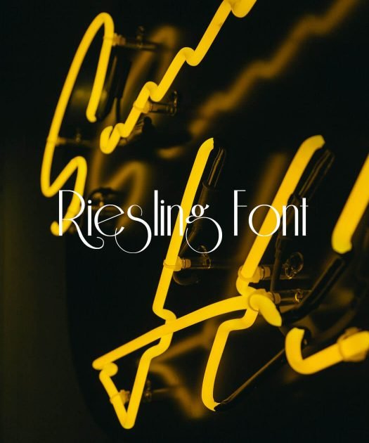 Riesling Font Free Download