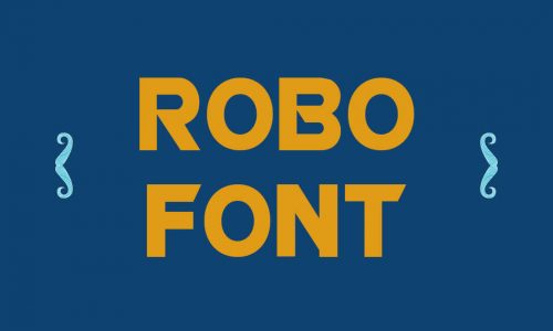 Robo Font Free Download