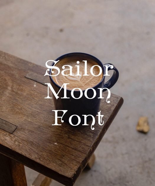 Sailor Moon Font Free Download