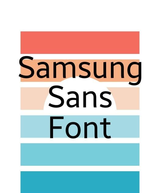 Samsung Sans Font Free Download