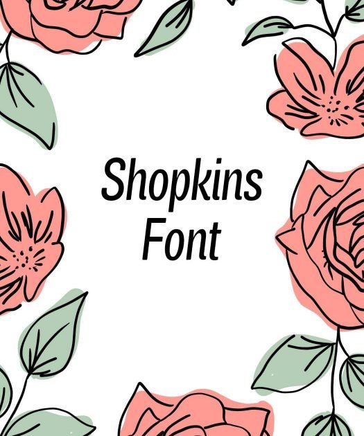 Shopkins Font Free Download