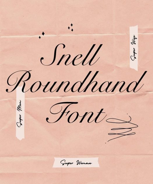 Snell Roundhand Font Free Download