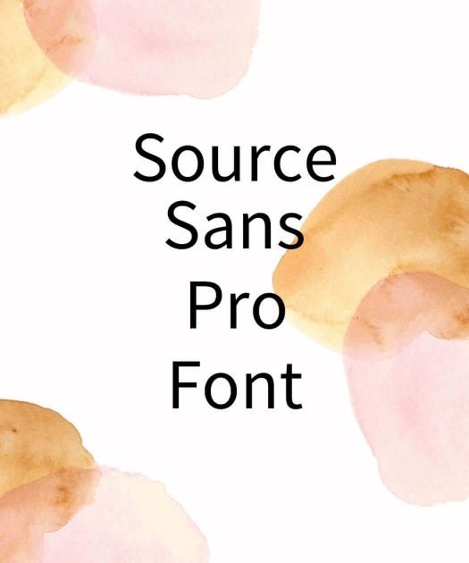 Source Sans Pro Font Free Download