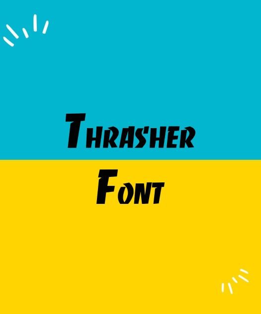 Thrasher Font Free Download