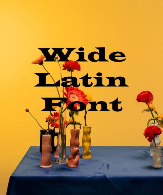 Wide Latin Font Free Download