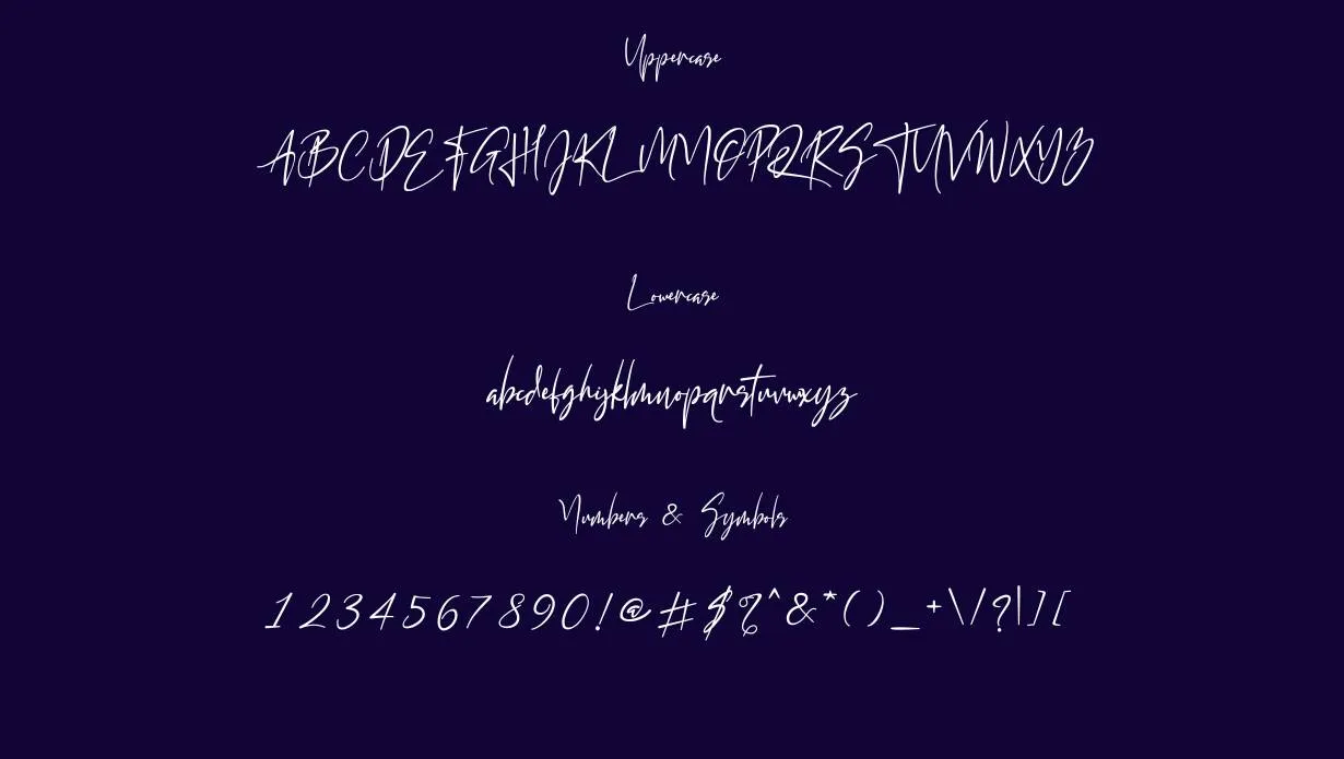 California Street Script Font