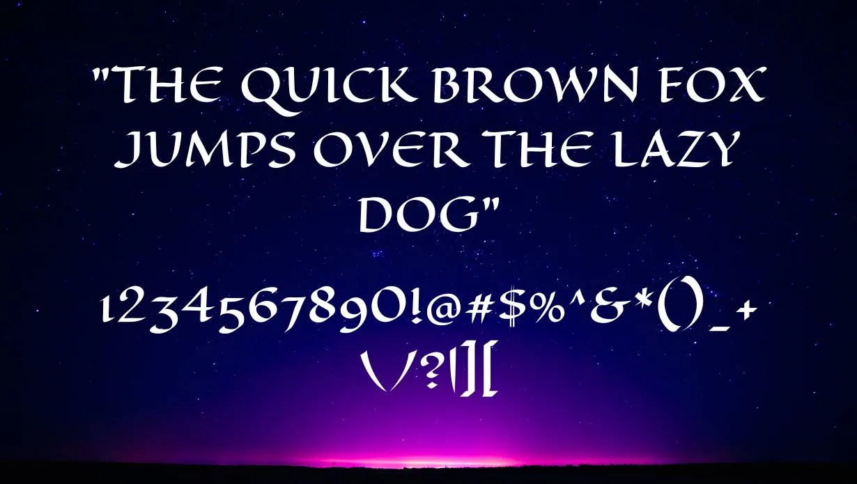 Eagle Lake Font