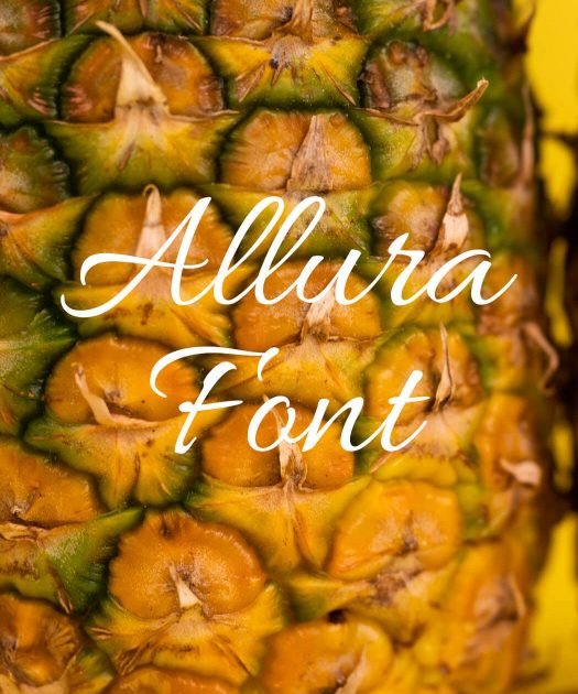 Allura Font Free Download