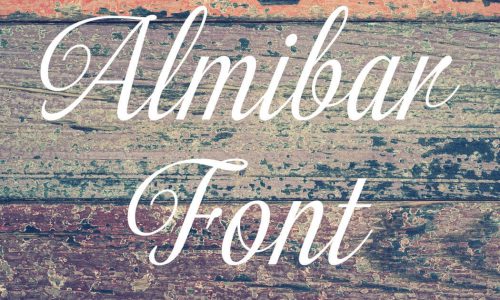 Almibar Font Free Download