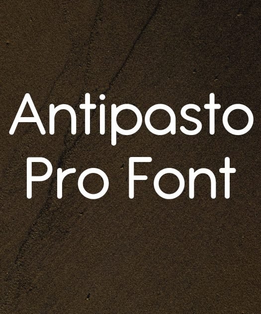 Antipasto Pro Font Free Download