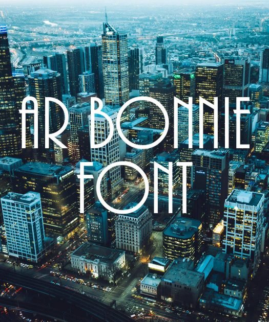 AR Bonnie Font Free Download