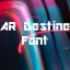 AR Destine Font Free Download
