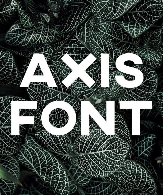 Axis Font Free Download