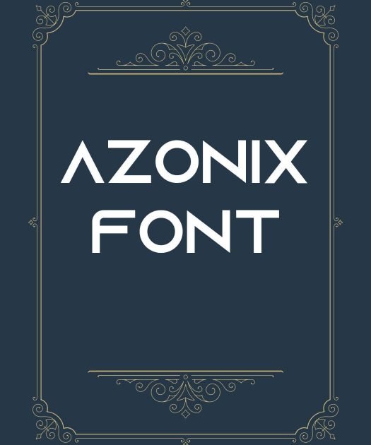 Azonix Font Free Download