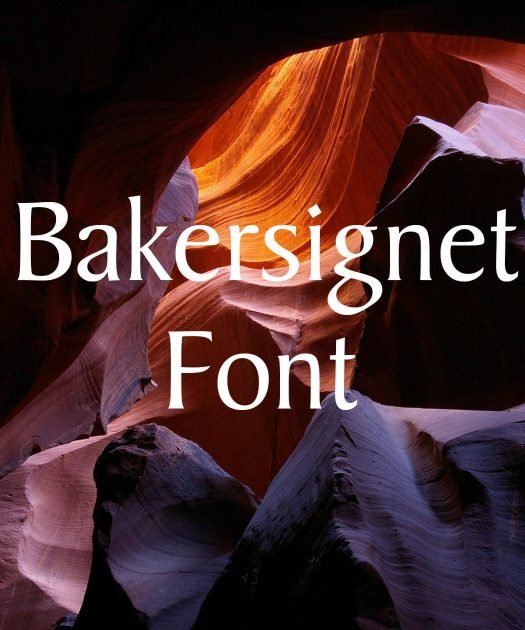 Baker Signet Font Free Download