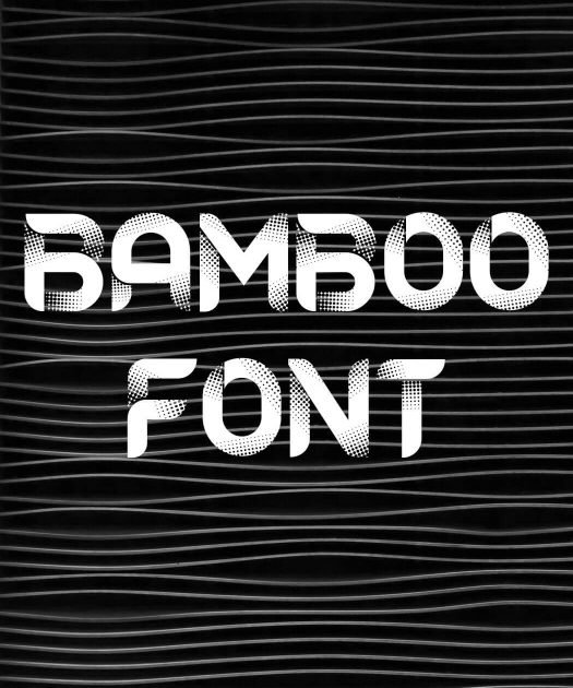 Bamboo Font Free Download