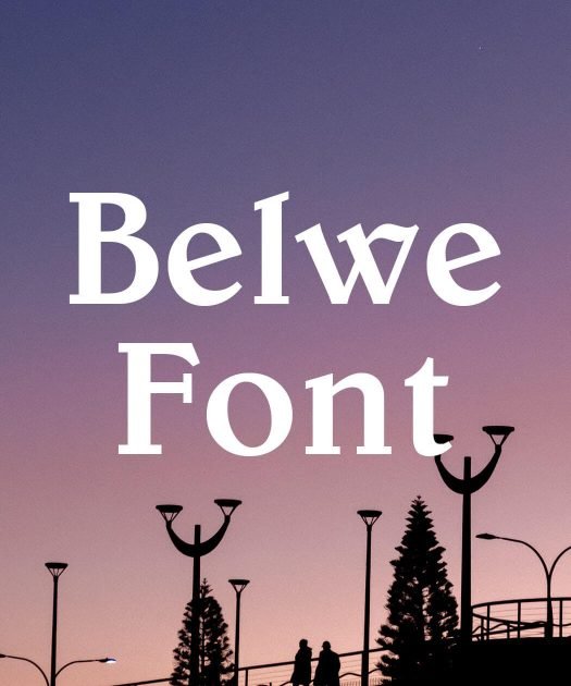 Belwe Font Free Download