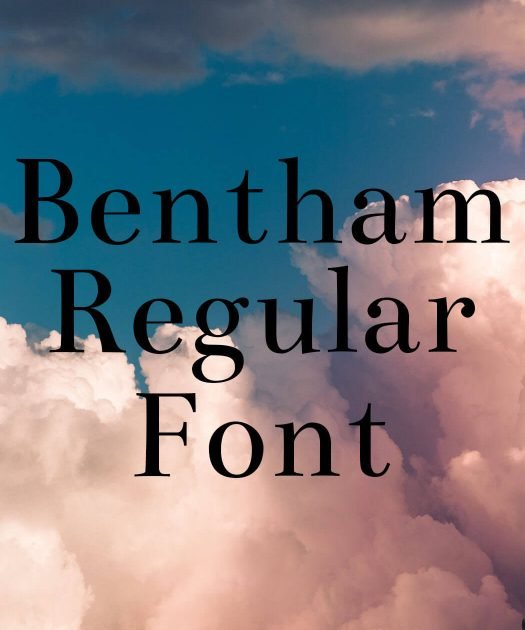 Bentham Regular Font Free Download