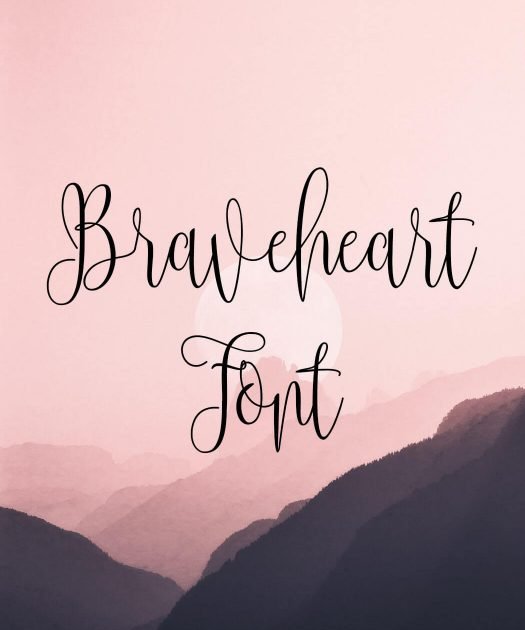 Braveheart Font Free Download